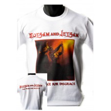 FLOTSAM AND JETSAM NO PLACE FOR DISGRACE'88 Бяла Мъжка тениска